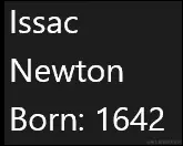 对象到元素绑定