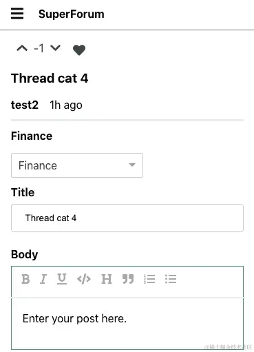 图 16.4 - 移动端的 Thread 路由屏幕与我们的点增量器
