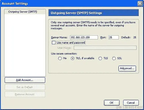 使用 Mozilla Thunderbird 通过 IMAP 检索邮件