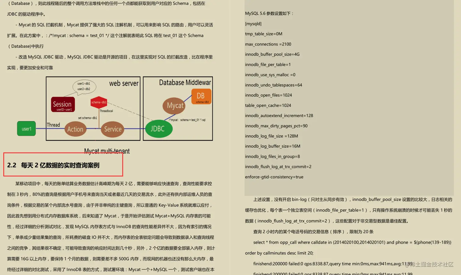 惊艳！晋级必备MyCat性能调优笔记，图文并茂，细节好评