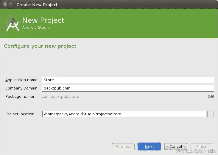 行动时间 – 创建原生 Android 项目