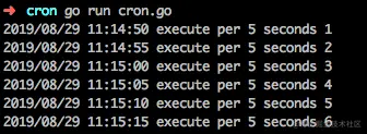 cron demo