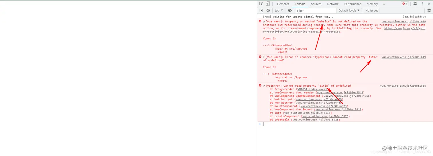 作用域插槽报错