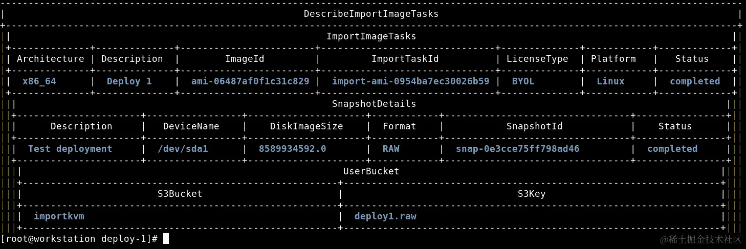 图 13.28 - 检查我们的上传过程的状态
