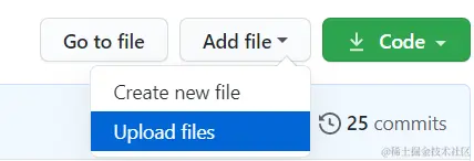 Upload files