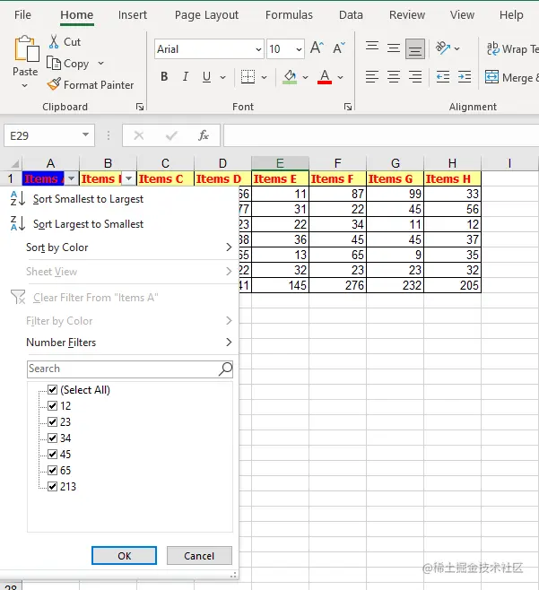 无需MS Office创建Excel！使用C ++以编程方式在Excel文件中添加或删除自动筛选