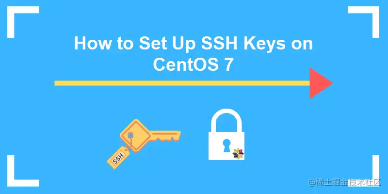 tutorial on generating SSH keys on CentOS 7