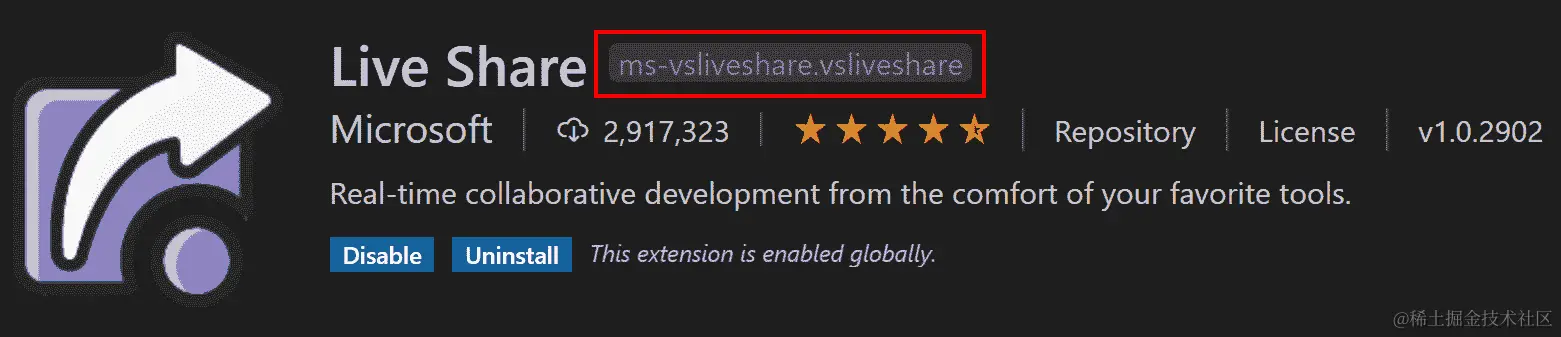 图 10.9 - 在 Visual Studio Code 中显示扩展信息的屏幕截图