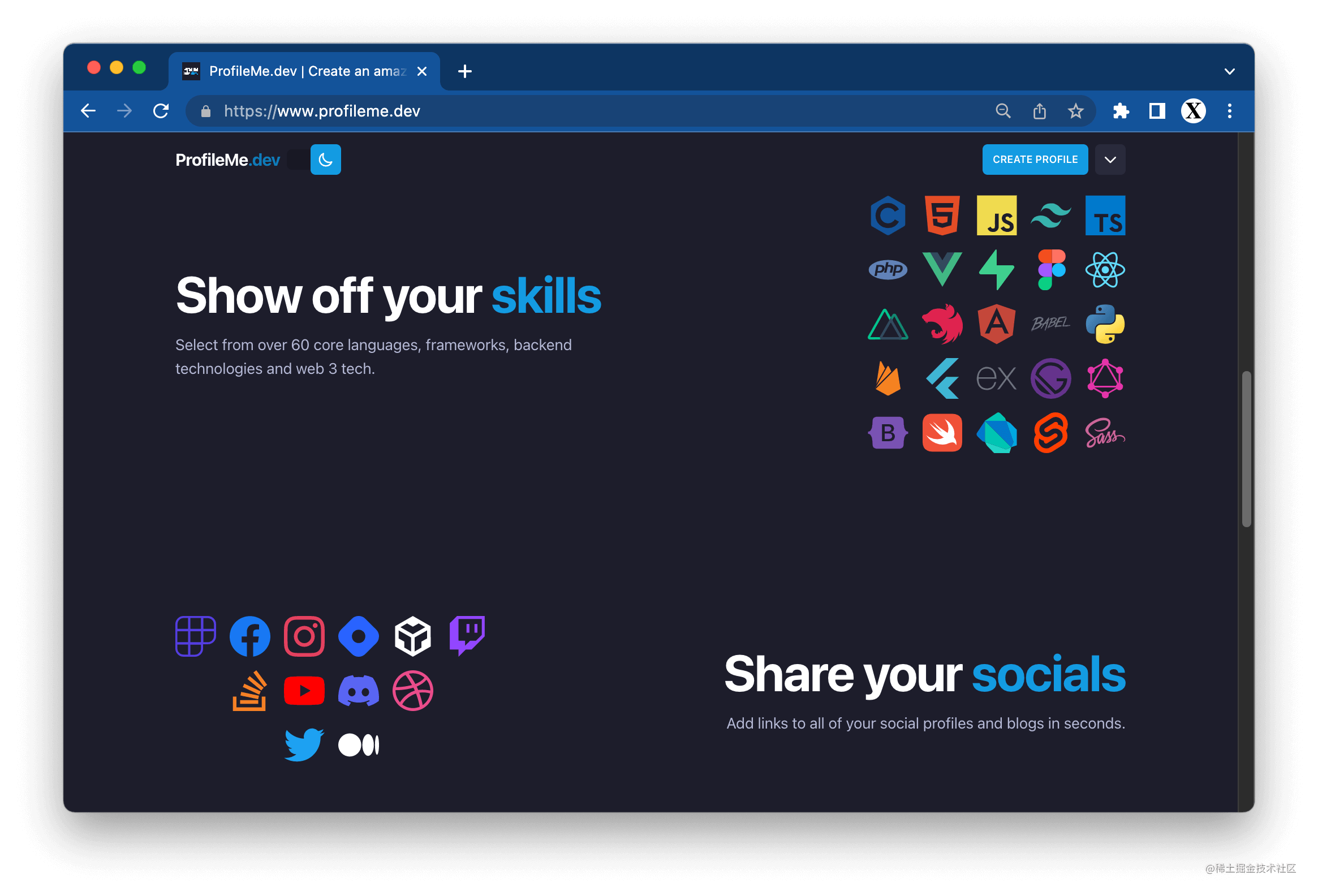 好工具周刊（第 48 期）: ProfileMe, Box Shadows for TailwindCSS, Beautiful CSS ...