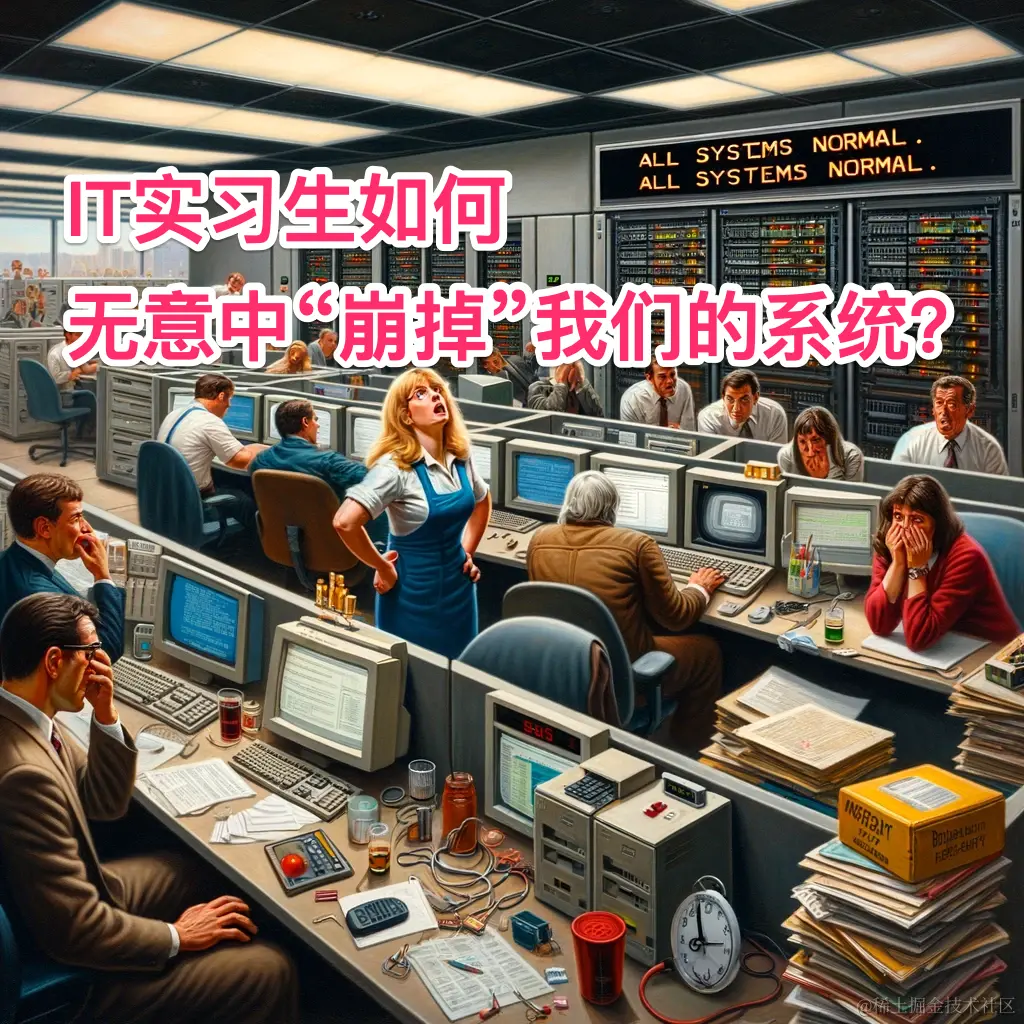 DALL·E_2024-04-22_05_09_56_-_A_realistic__satirical_painting_depicting_a_scene_in_a_high-tech_office__The_main_focus_is_on_Leanne__a_senior_database_administrator__staring_in_disb-xiaohongshu.png
