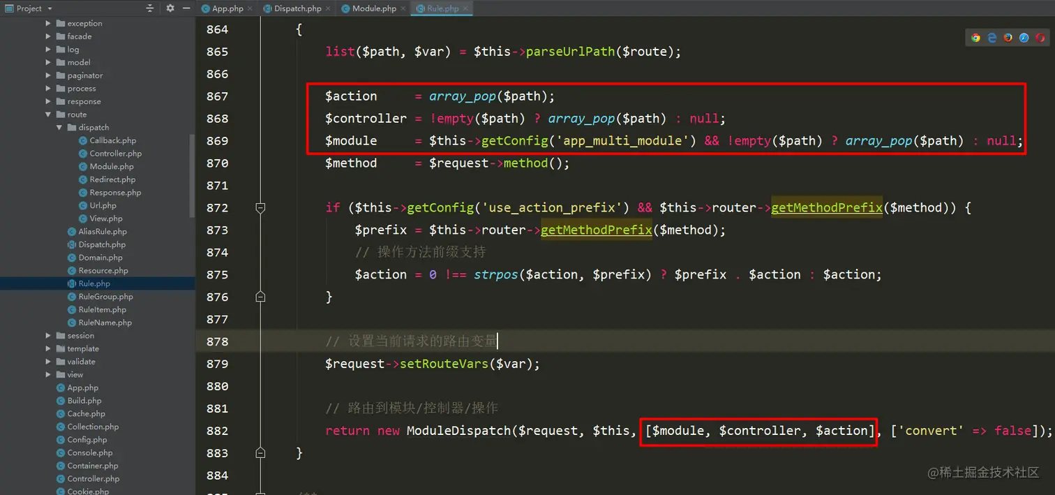 路由到模块/控制器/操作的参数