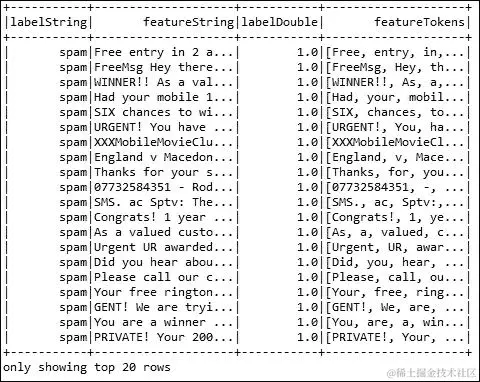 在数据集上运行 SQL 查询