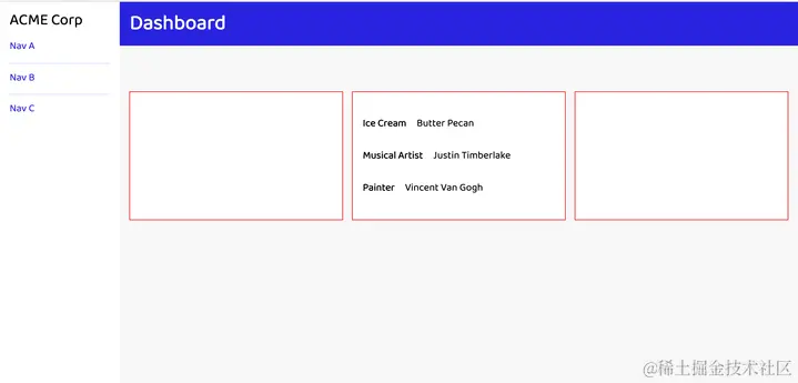 demo of holy grail behavior