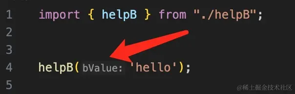 函数参数名提示