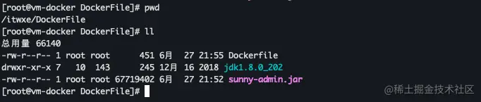 DockerFile构建镜像