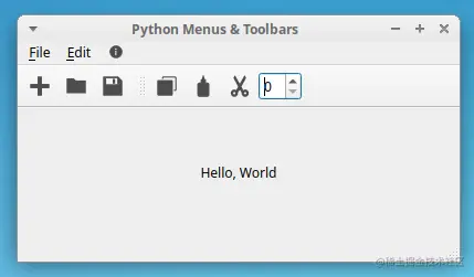 PyQt 状态栏