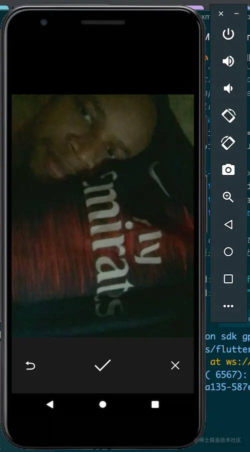 Flutter Image Picker From Camera Example
