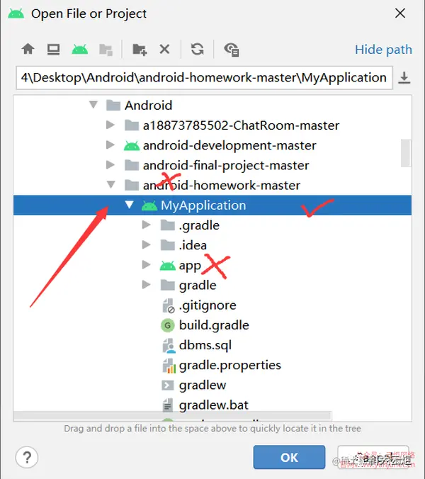 安卓期末作业-仿外卖简单app(Android导入步骤及其问题解决办法)