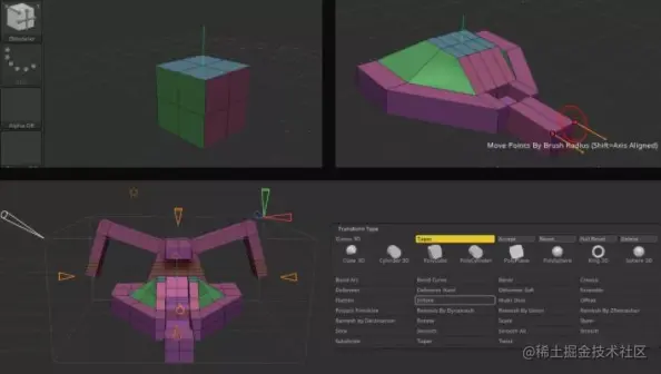 尝试使用 ZModeler 或 Gizmo 3D 进行硬表面建模 - 瑞云渲染