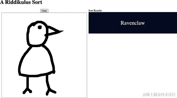 网页正确识别出一只鸟