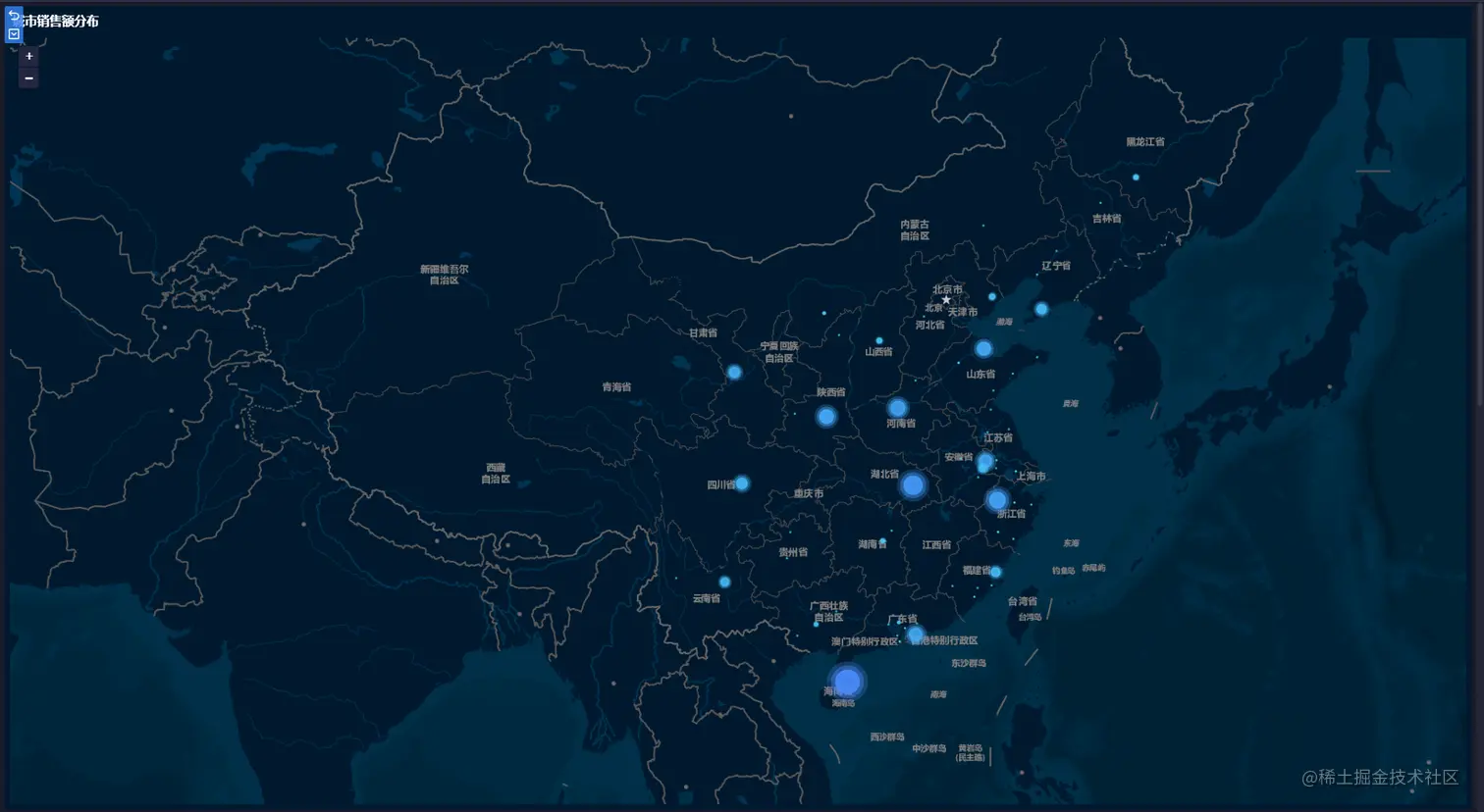 五种高大上的可视化地图，10分钟快速上手，一个代码都不用敲