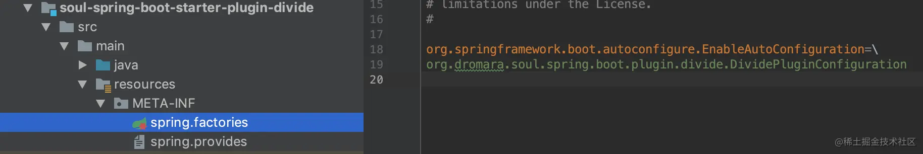 DividePluginConfiguration