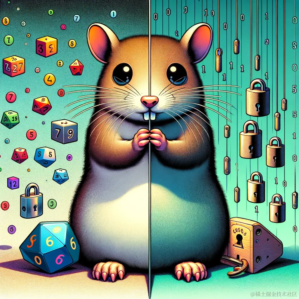 DALL·E 2024-05-11 22.12.05 - A detailed illustration featuring the Go programming language mascot, the Gopher. The image should depict two Gophers_ one representing statistical ra.webp