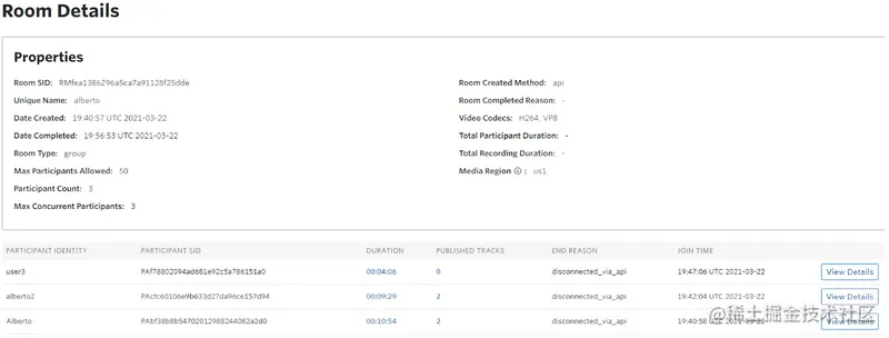 video log analyzer - details