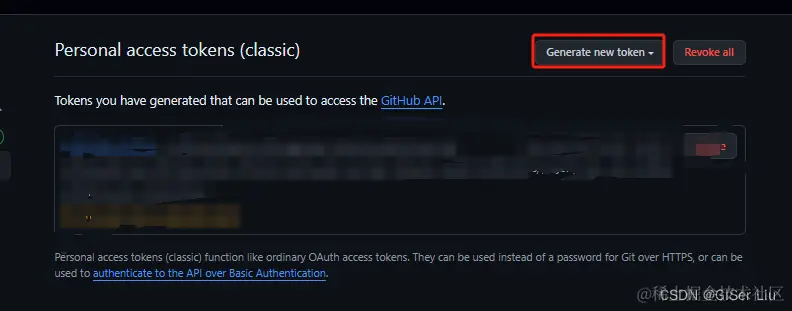 github token