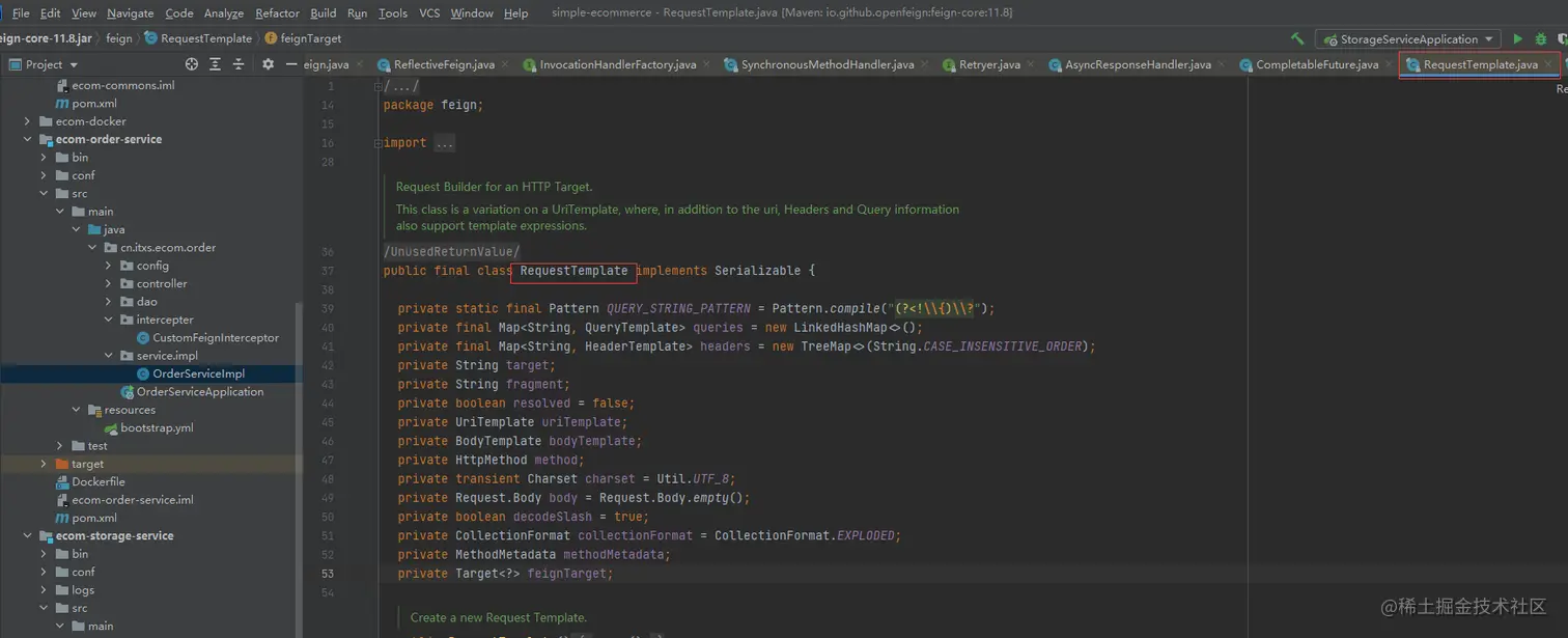 微服务微服务生态组件之Spring Cloud OpenFeign详解和源码分析