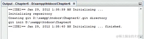 操作时间-初始化 Git 存储库