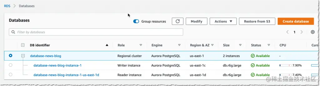 Babelfish 集群已创建