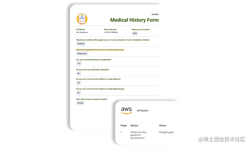 Custom Document Parsing API on Eden AI - healthcare