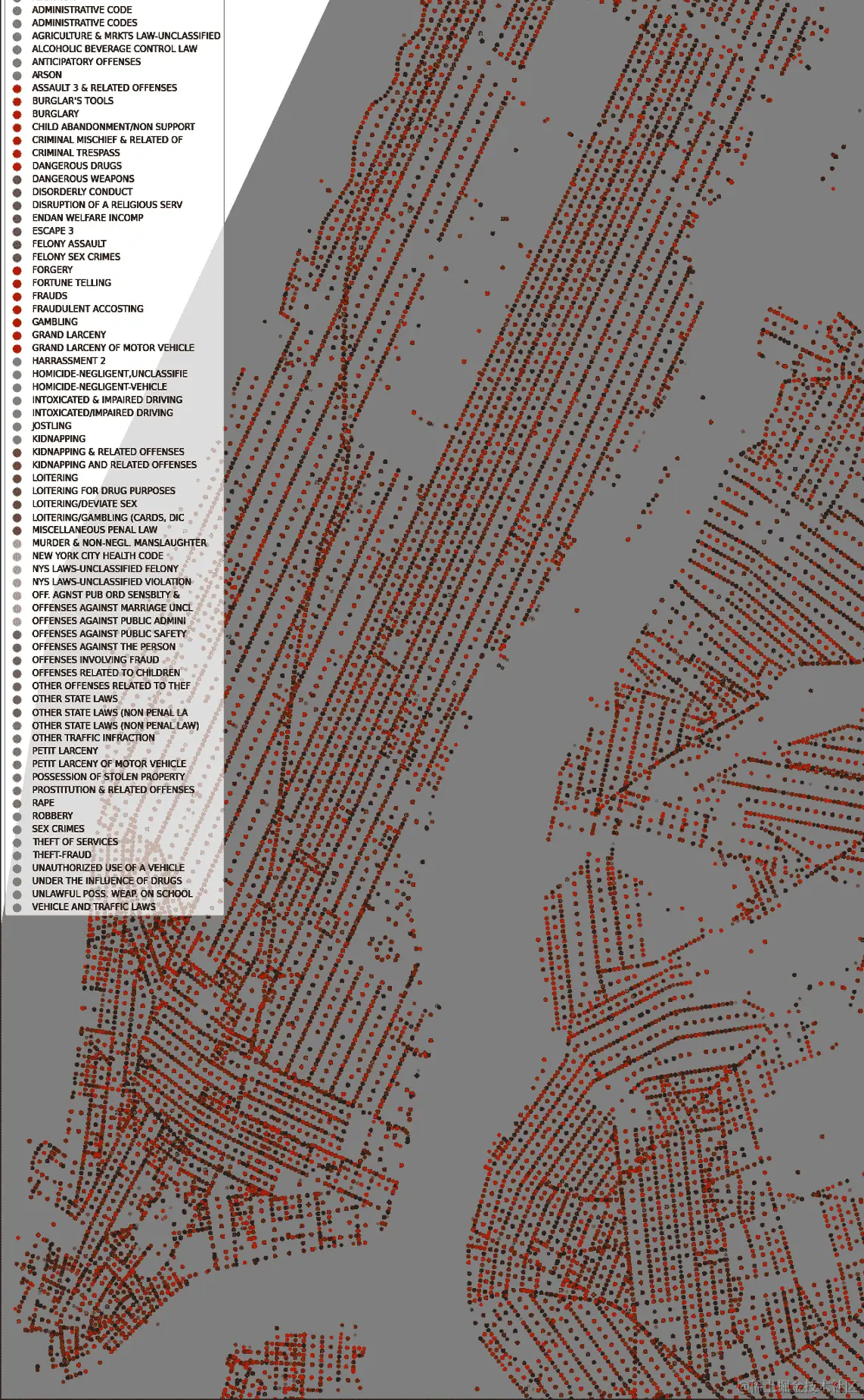 GeoPandas 在纽约市各区地图上可视化的数据框
