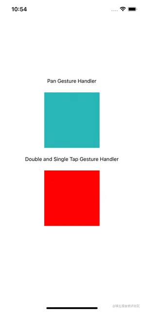 Double- and Single-tap Gestures