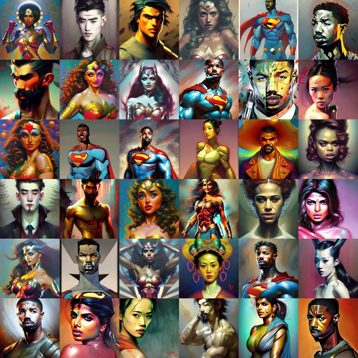 SD2.1下的超级英雄