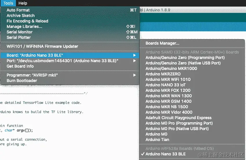 “板”下拉菜单的截图