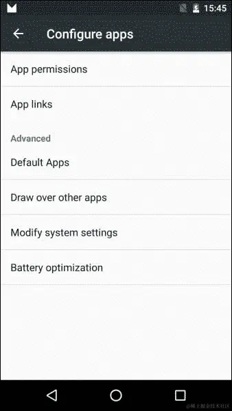 排除应用和设置