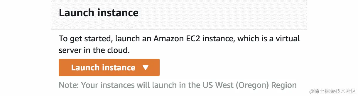 图 1.5–EC2 启动