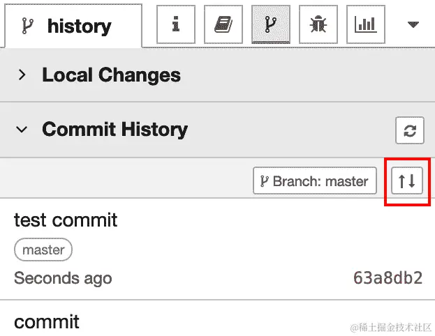 图 8.21 - 点击管理远程分支按钮