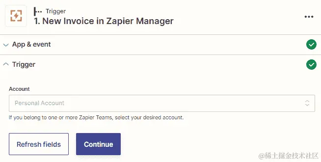 图 12.9 – ﻿定制新发票触发器事件概述