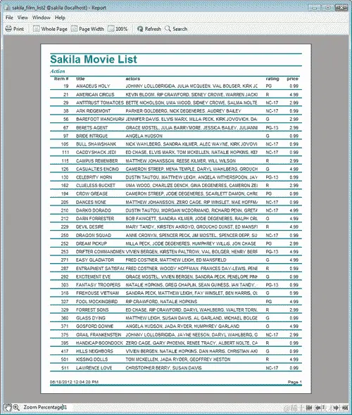 切换到预览选项卡