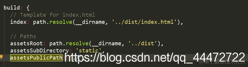 将路径"/"改为"./"