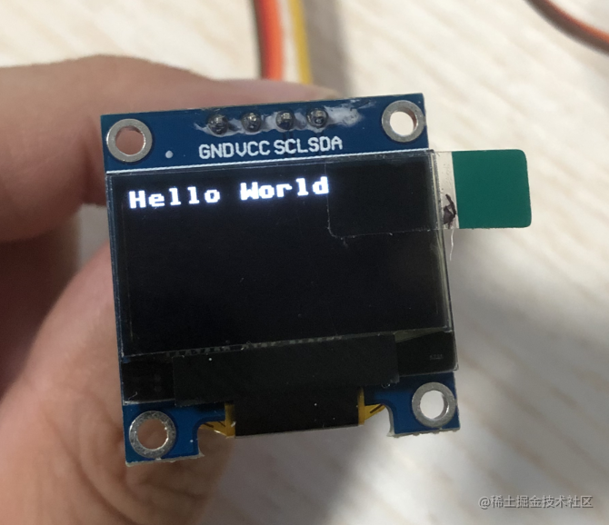 Esp8266 ssd1306 oled micropython hello world 