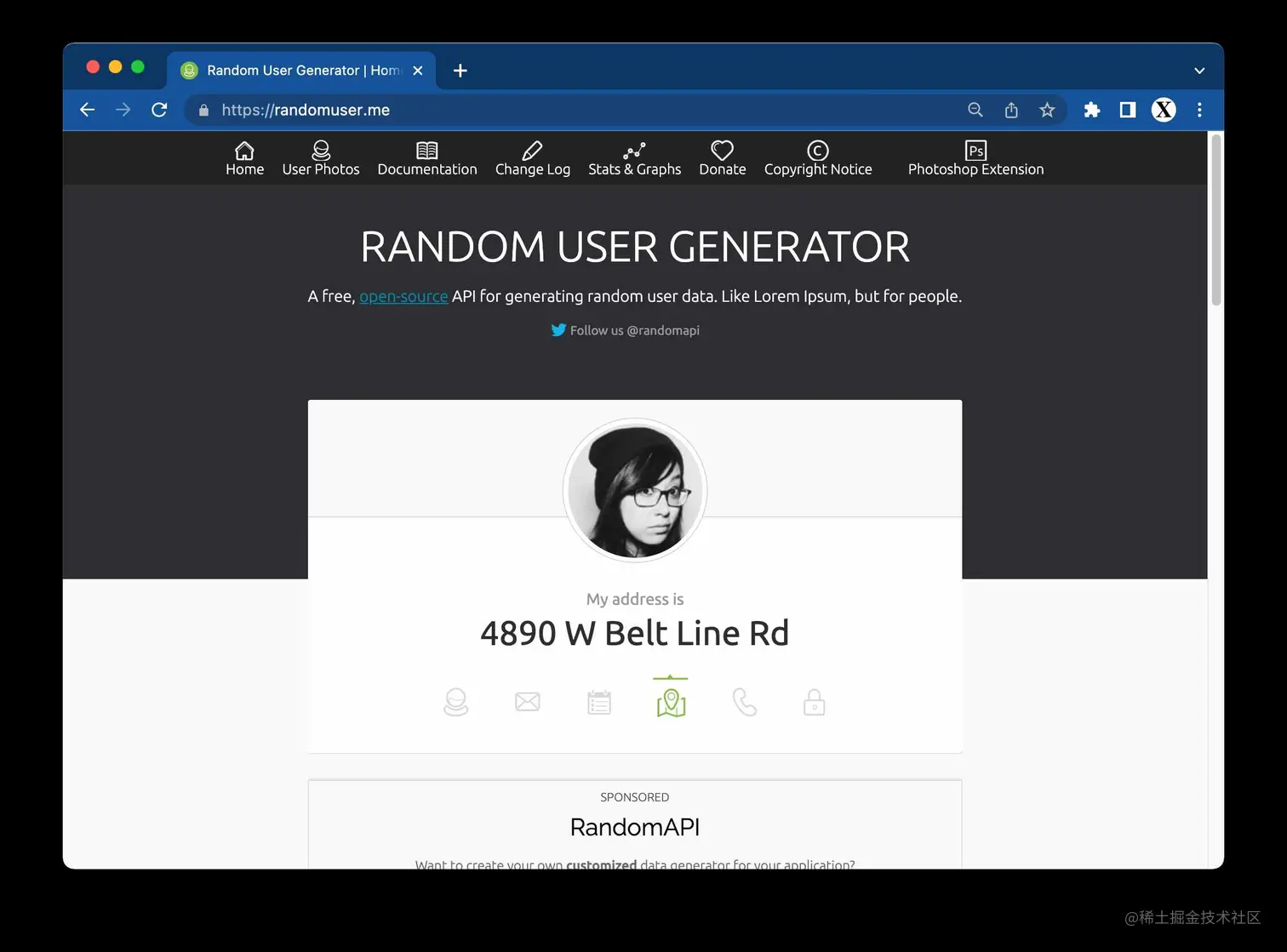 Random User Generator