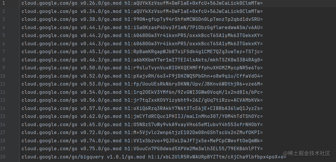[Golang早读] 谈谈 go.mod、go.sum、go.work 掘金