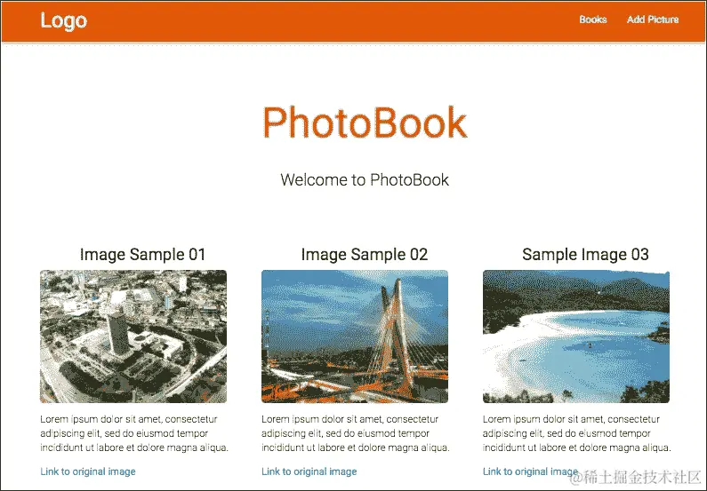 添加原始图像的直接链接