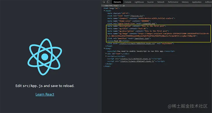 Correct meta tag testing results