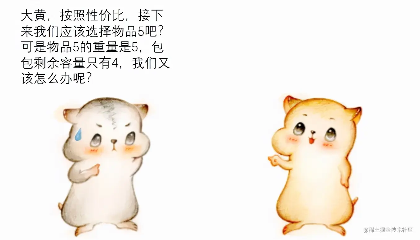 漫画：什么是“贪心算法”？如何求解“部分背包问题”？