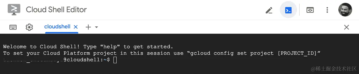 图 8.8 – Cloud Shell 编辑器